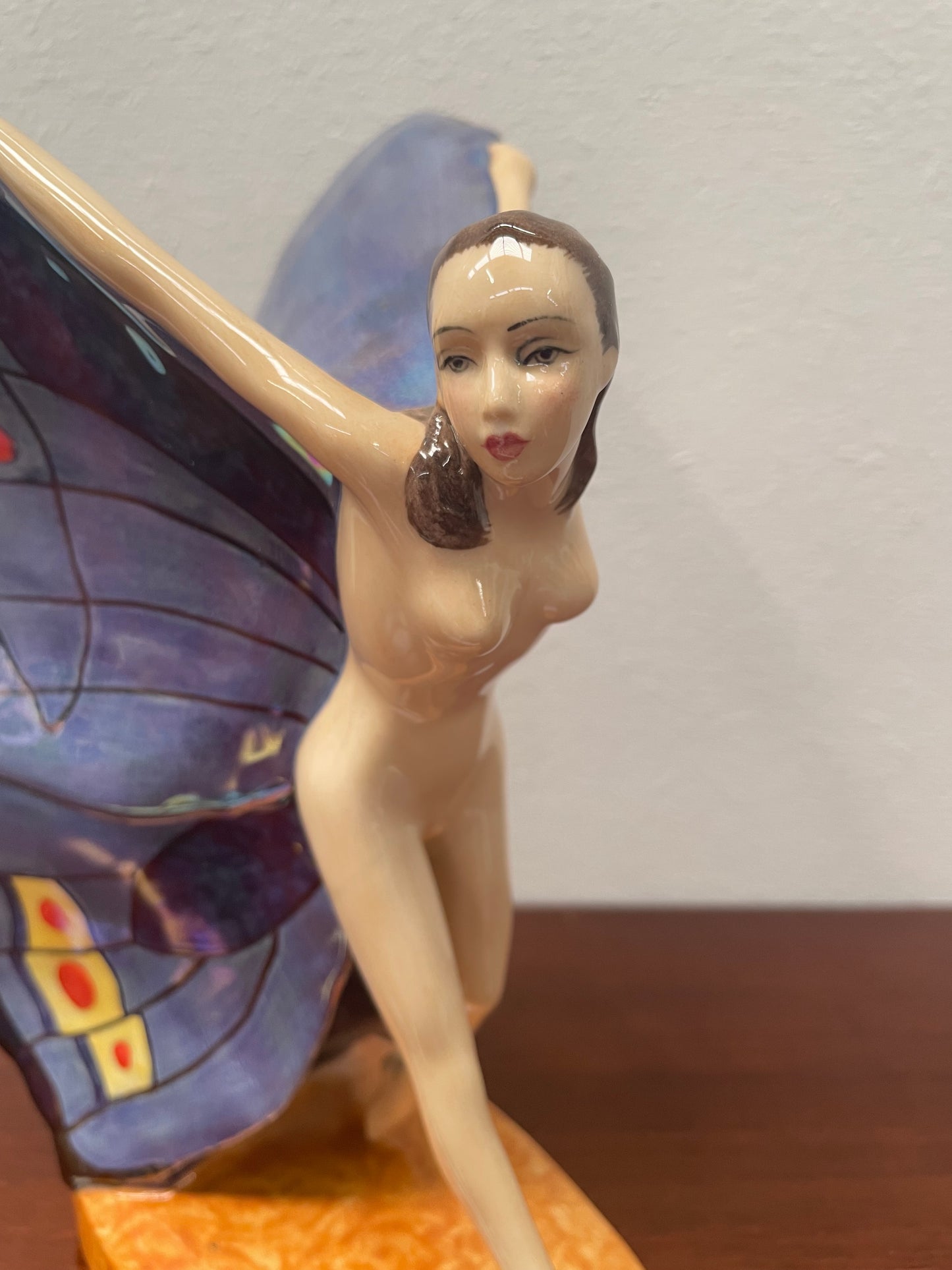 Stunning Limited Edition Carlton Ware Butterfly Girl