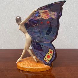 Stunning Limited Edition Carlton Ware Butterfly Girl