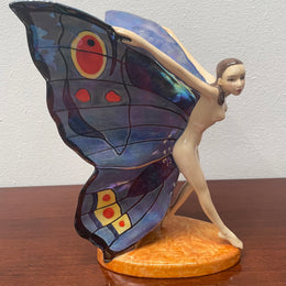 Stunning Limited Edition Carlton Ware Butterfly Girl