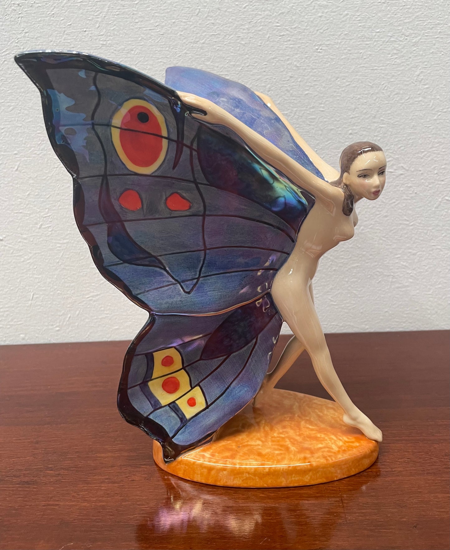 Stunning Limited Edition Carlton Ware Butterfly Girl
