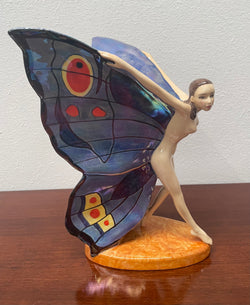 Stunning Limited Edition Carlton Ware Butterfly Girl | Antique & Vintage | Moonee Ponds Antiques | Australia Wide Delivery