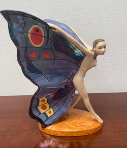 Stunning Limited Edition Carlton Ware Butterfly Girl | Antique & Vintage | Moonee Ponds Antiques | Australia Wide Delivery