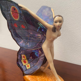 Stunning Limited Edition Carlton Ware Butterfly Girl