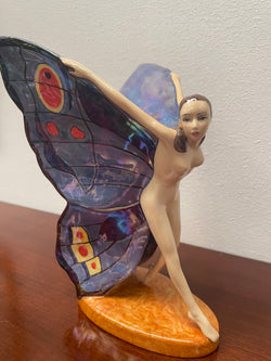 Stunning Limited Edition Carlton Ware Butterfly Girl | Antique & Vintage | Moonee Ponds Antiques | Australia Wide Delivery