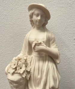 Victorian Parian Lady Statue | Antique & Vintage | Moonee Ponds Antiques | Australia Wide Delivery