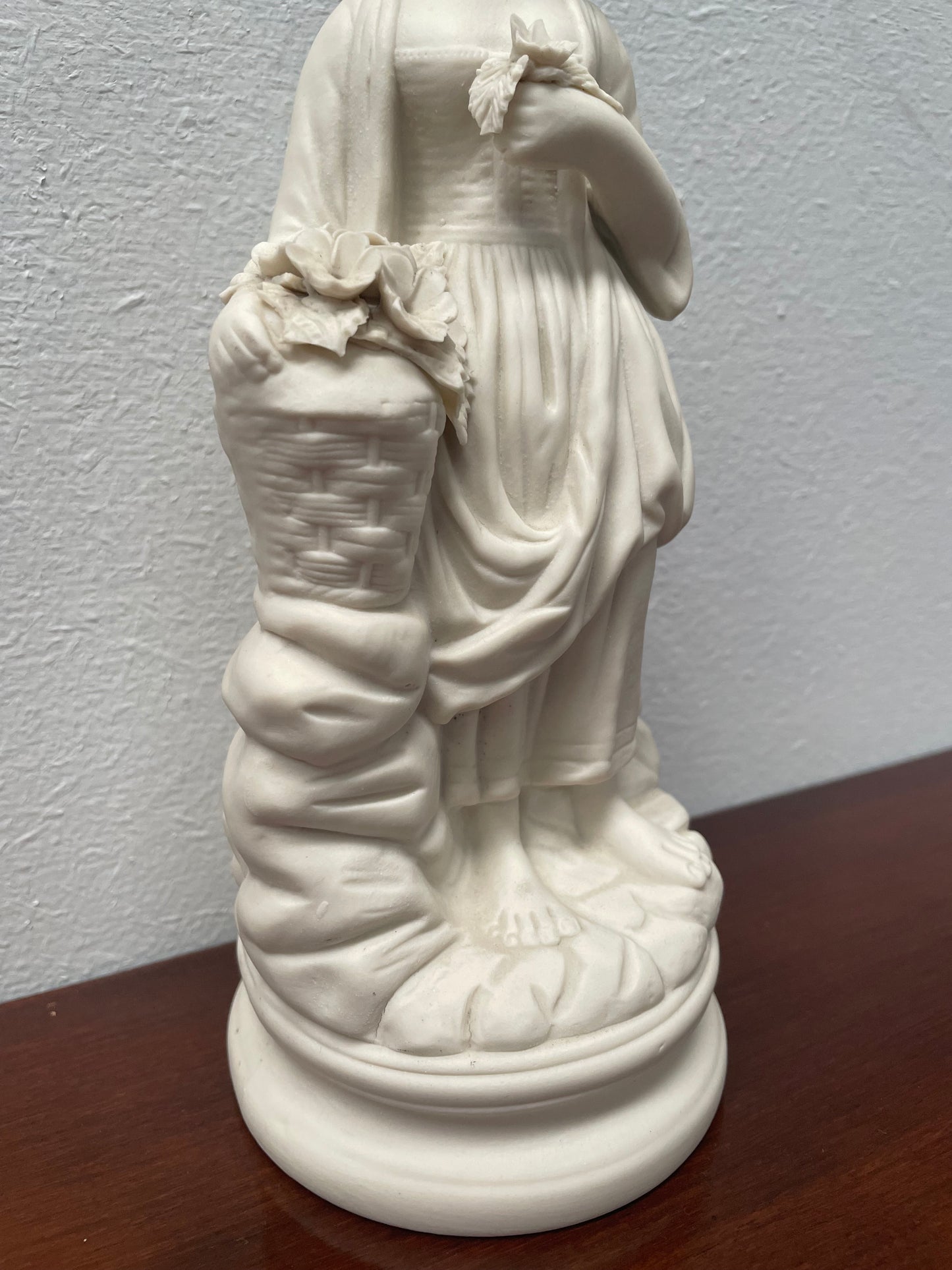 Victorian Parian Lady Statue