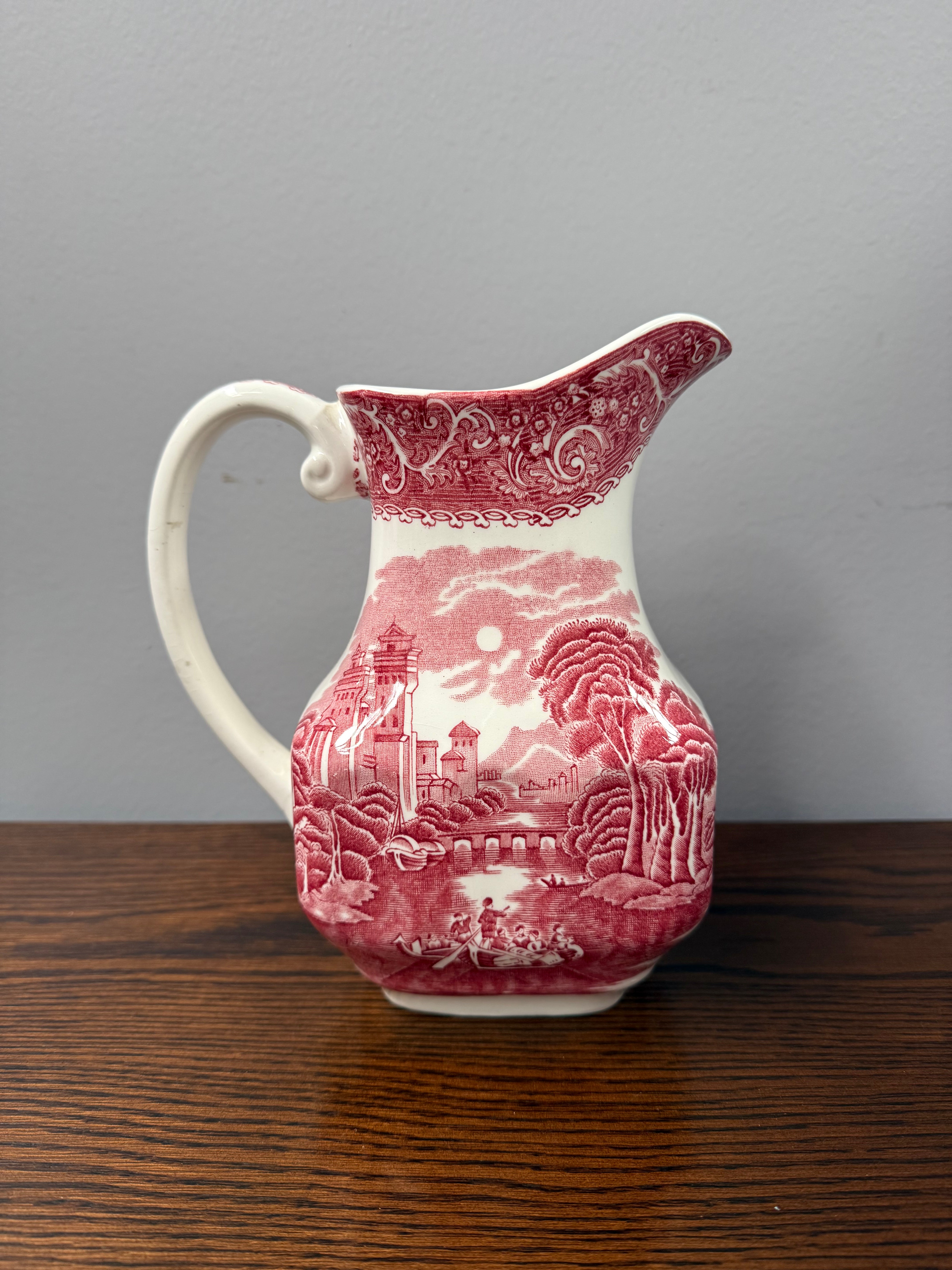Vintage Royal Warwick River Scene Jug