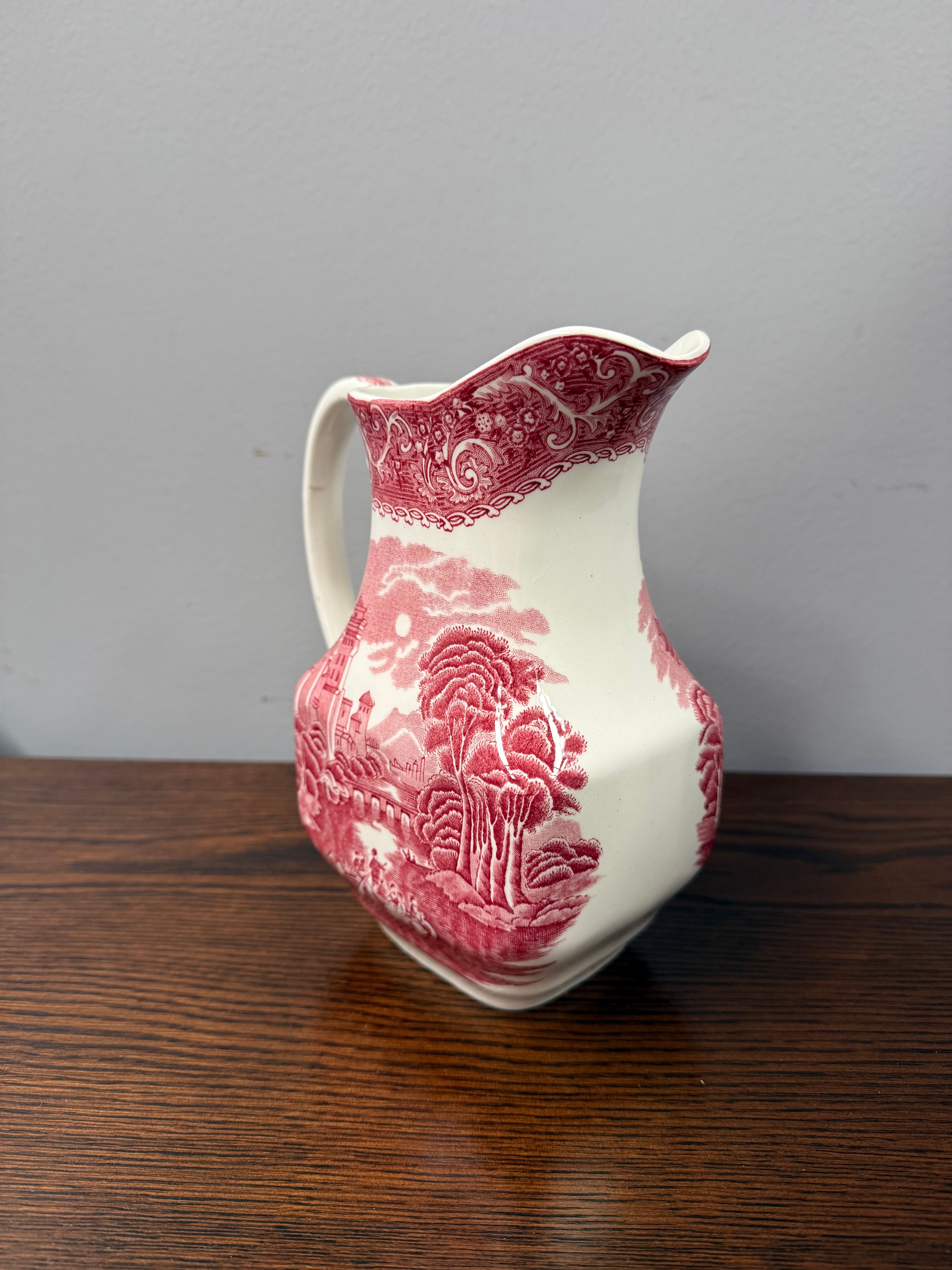 Vintage Royal Warwick River Scene Jug