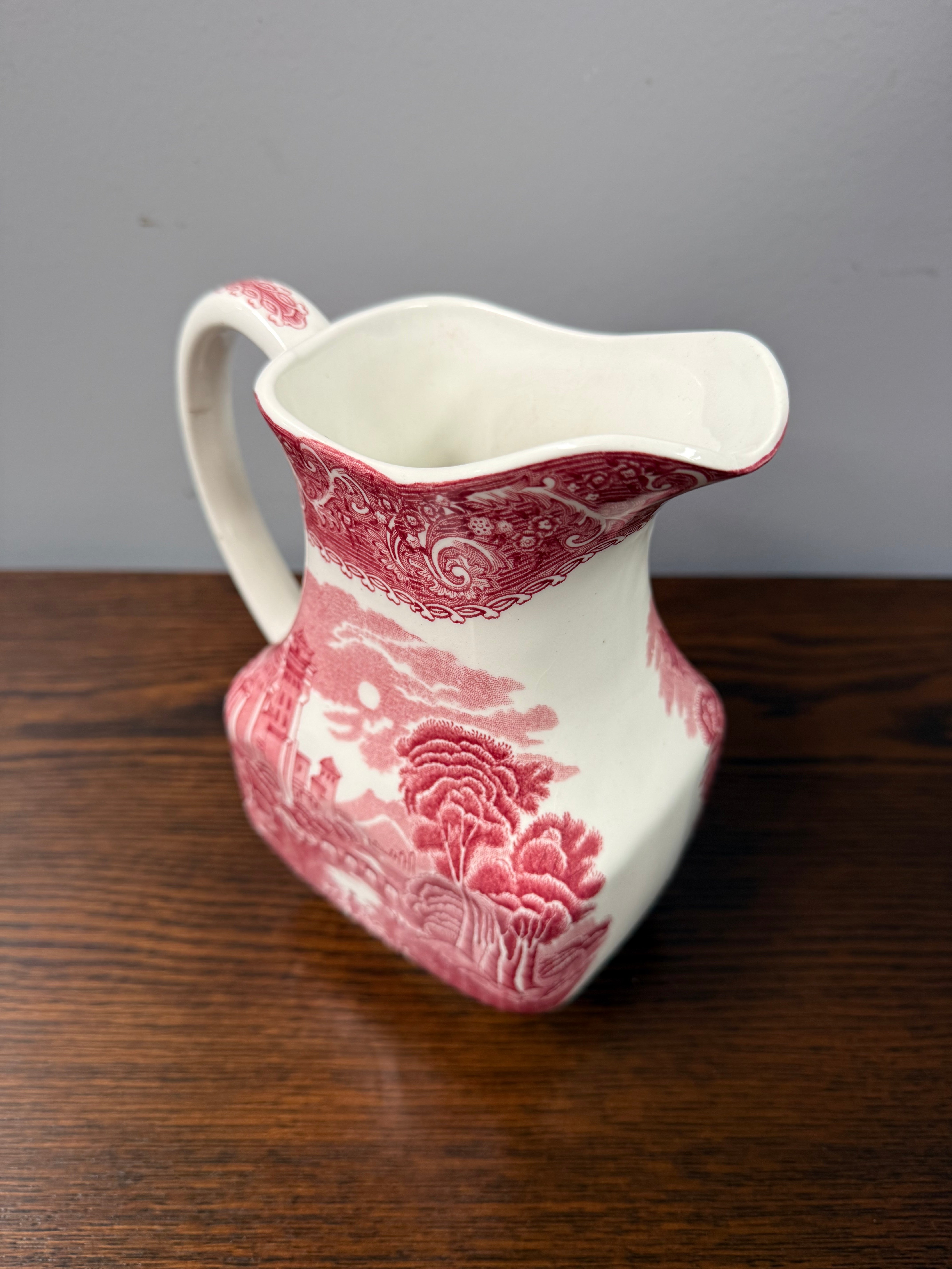 Vintage Royal Warwick River Scene Jug