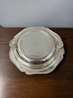 Vintage William Farmer & Co Detailed Entree Covered Bowl