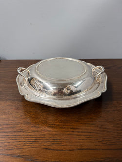 Vintage William Farmer & Co Detailed Entree Covered Bowl