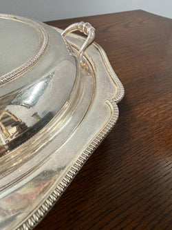 Vintage William Farmer & Co Detailed Entree Covered Bowl