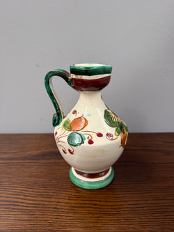 Vintage Italian Hand Painted Jug