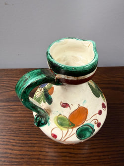 Vintage Italian Hand Painted Jug