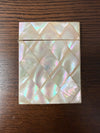 Victorian Mother Of Pearl Visiting Card Case.