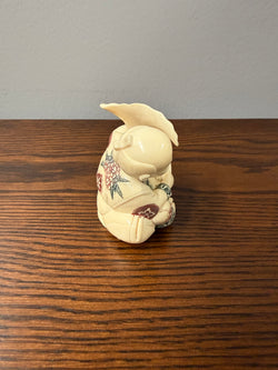 Fine Japanese Meiji Period Carved Ivory Statue