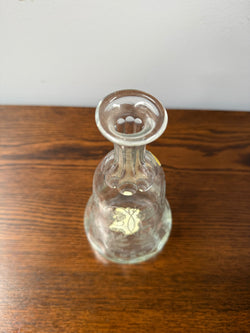 Vintage Bohemian Glass Etched Decanter