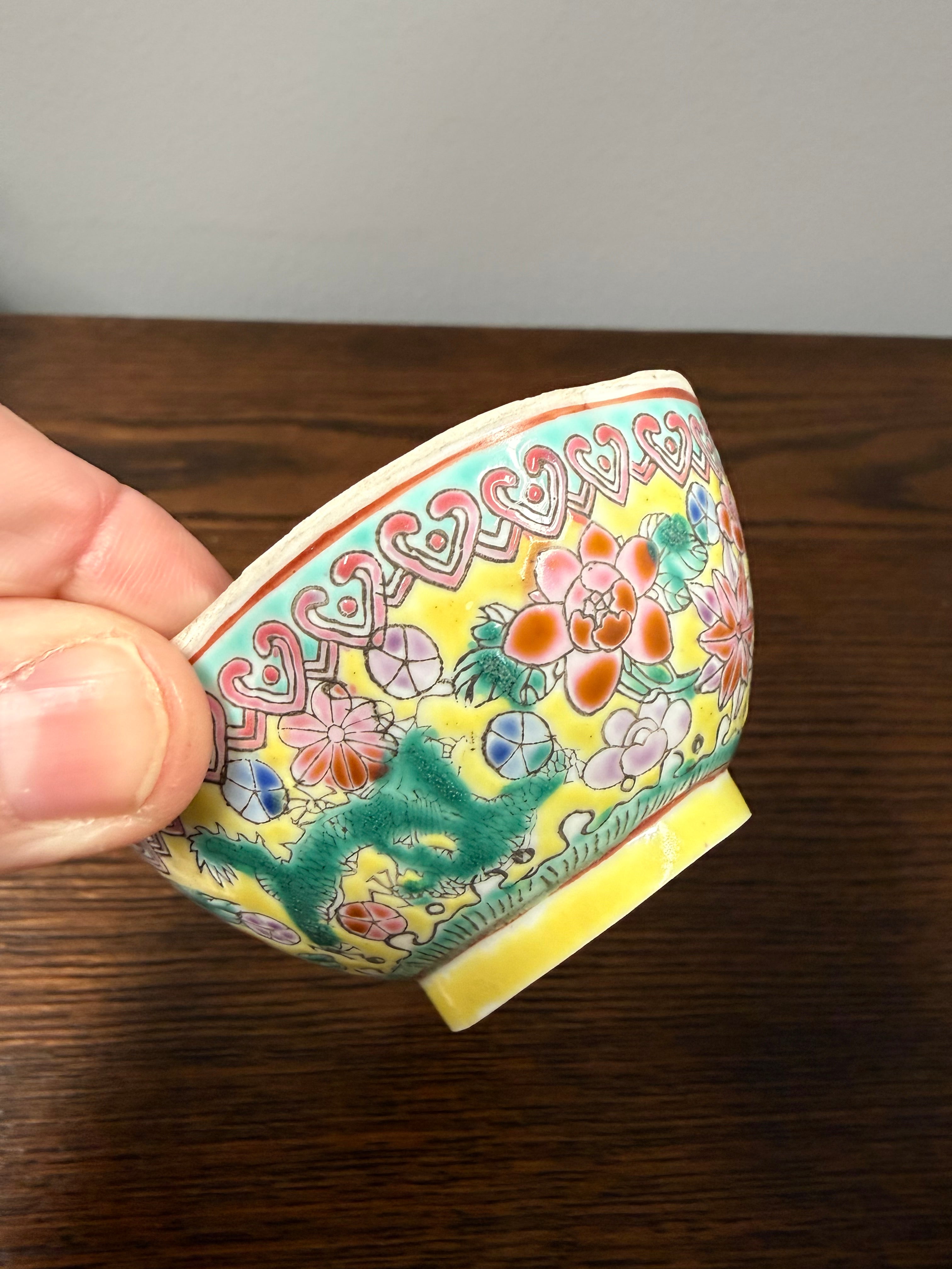 Republic Period Chinese Eggshell Porcelain Bowl