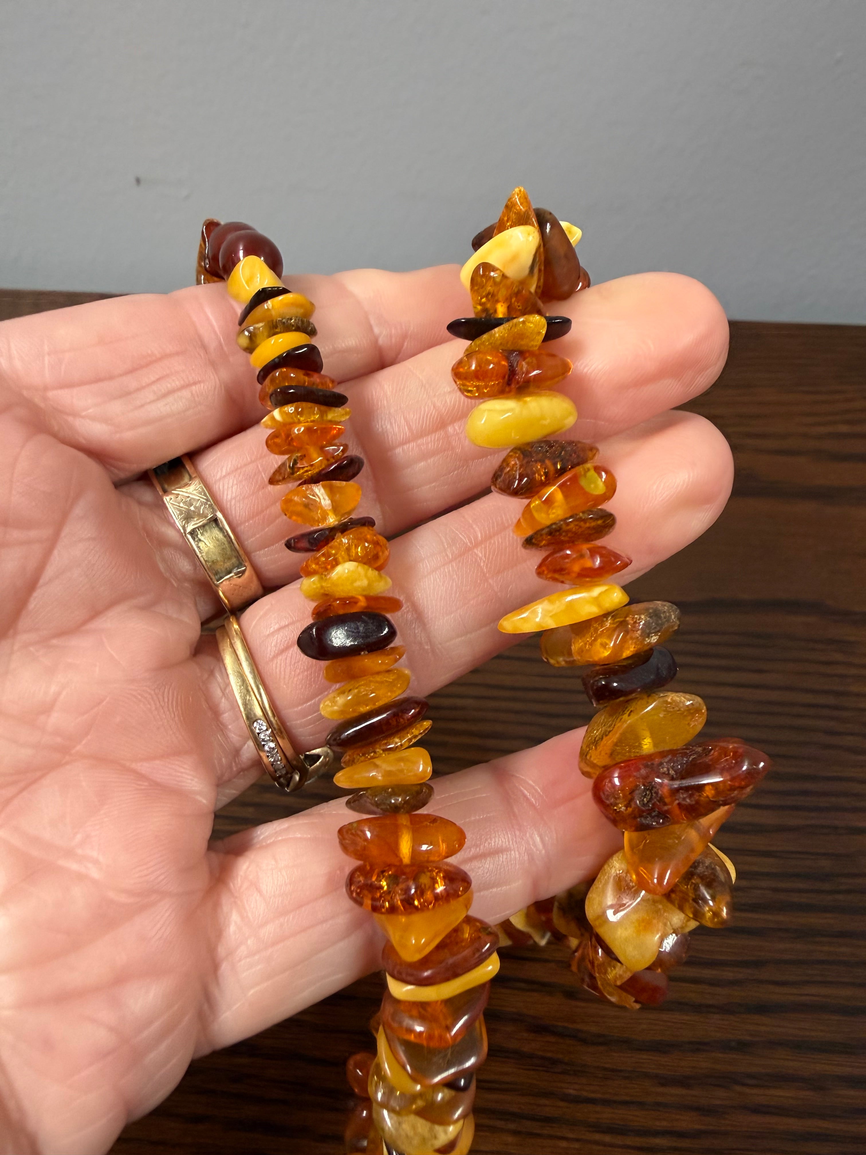 Vintage Baltic Amber Necklace