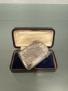 Victorian Sterling Silver Vesta Case With Match Striker | Antique & Vintage | Moonee Ponds Antiques | Australia Wide Delivery