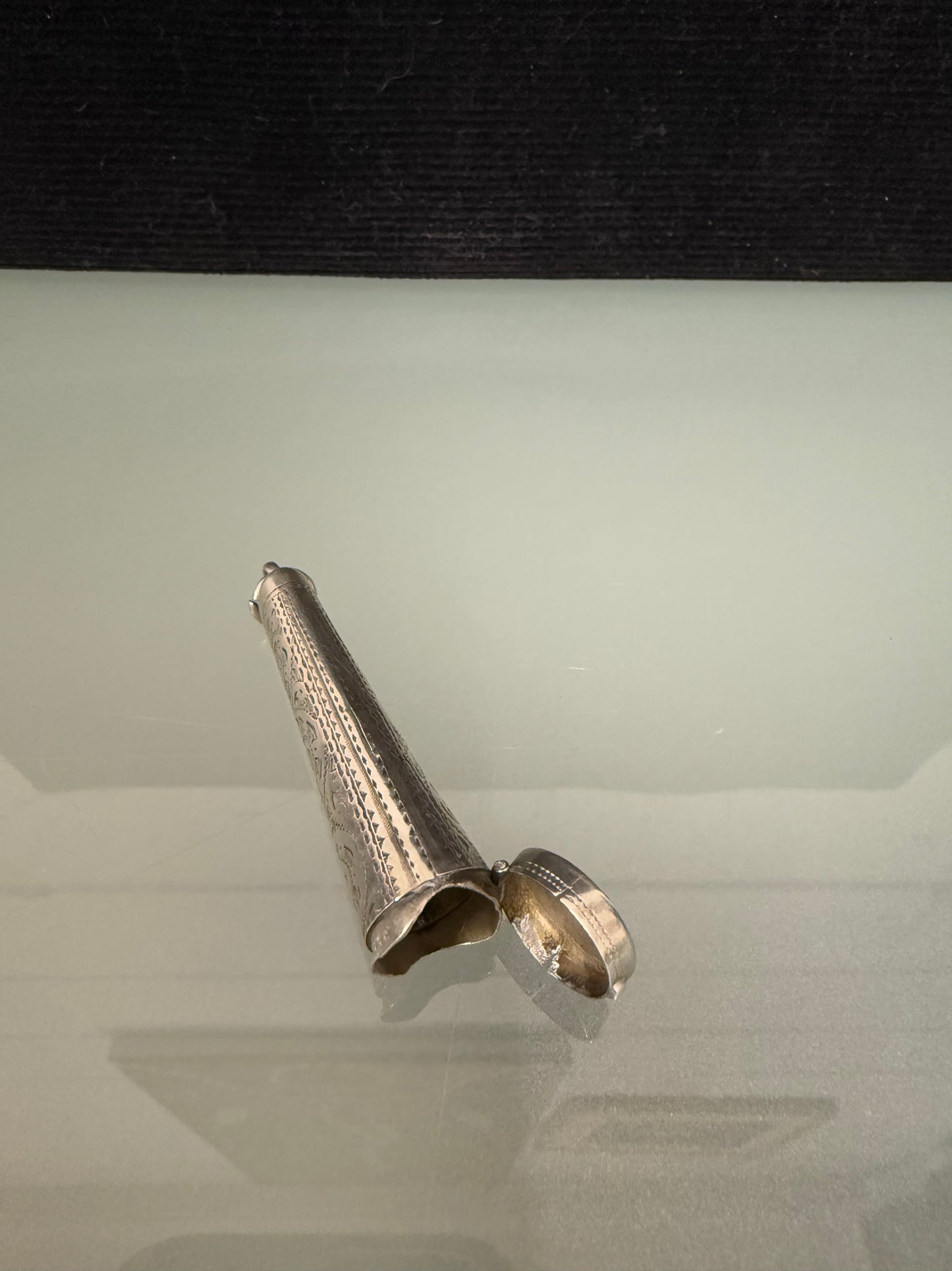 Antique Sterling Silver (hallmarked) Cheroot Holder