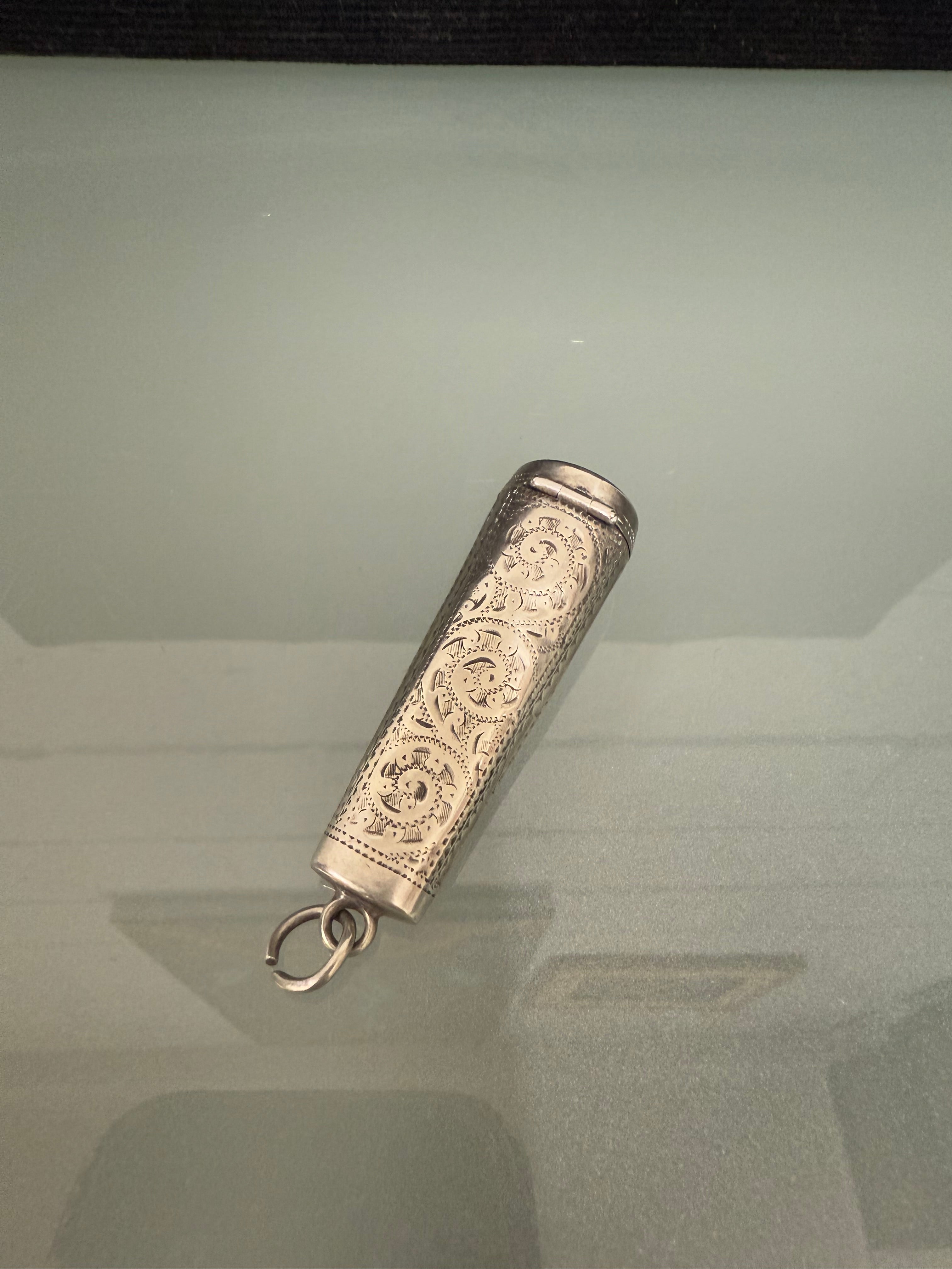 Antique Sterling Silver (hallmarked) Cheroot Holder