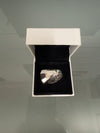 Impressive Vintage Silver (925) & White Stone Ring | Antique & Vintage | Moonee Ponds Antiques | Australia Wide Delivery
