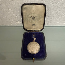 Vintage Siam Sterling Silver Locket