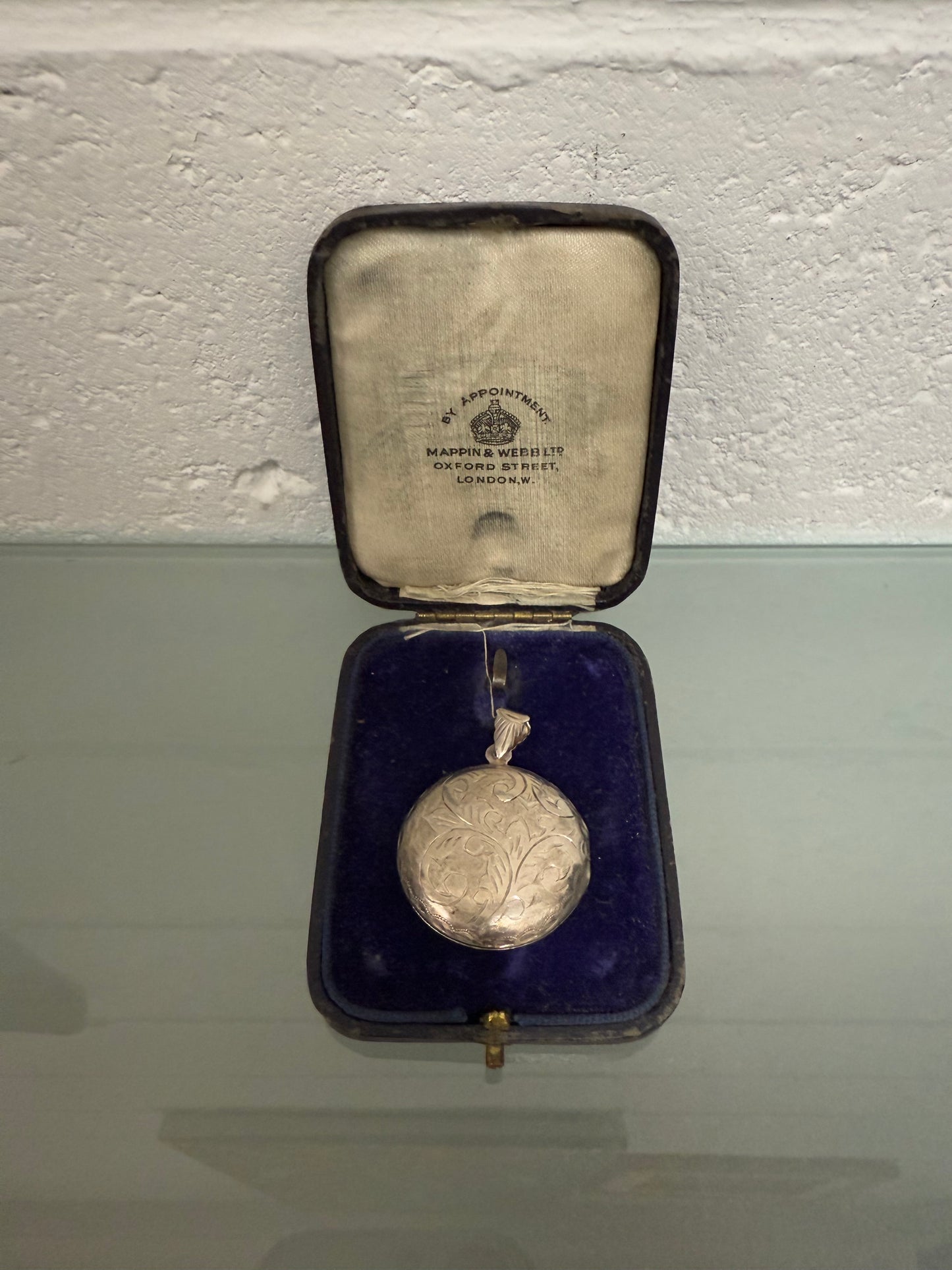 Vintage Siam Sterling Silver Locket