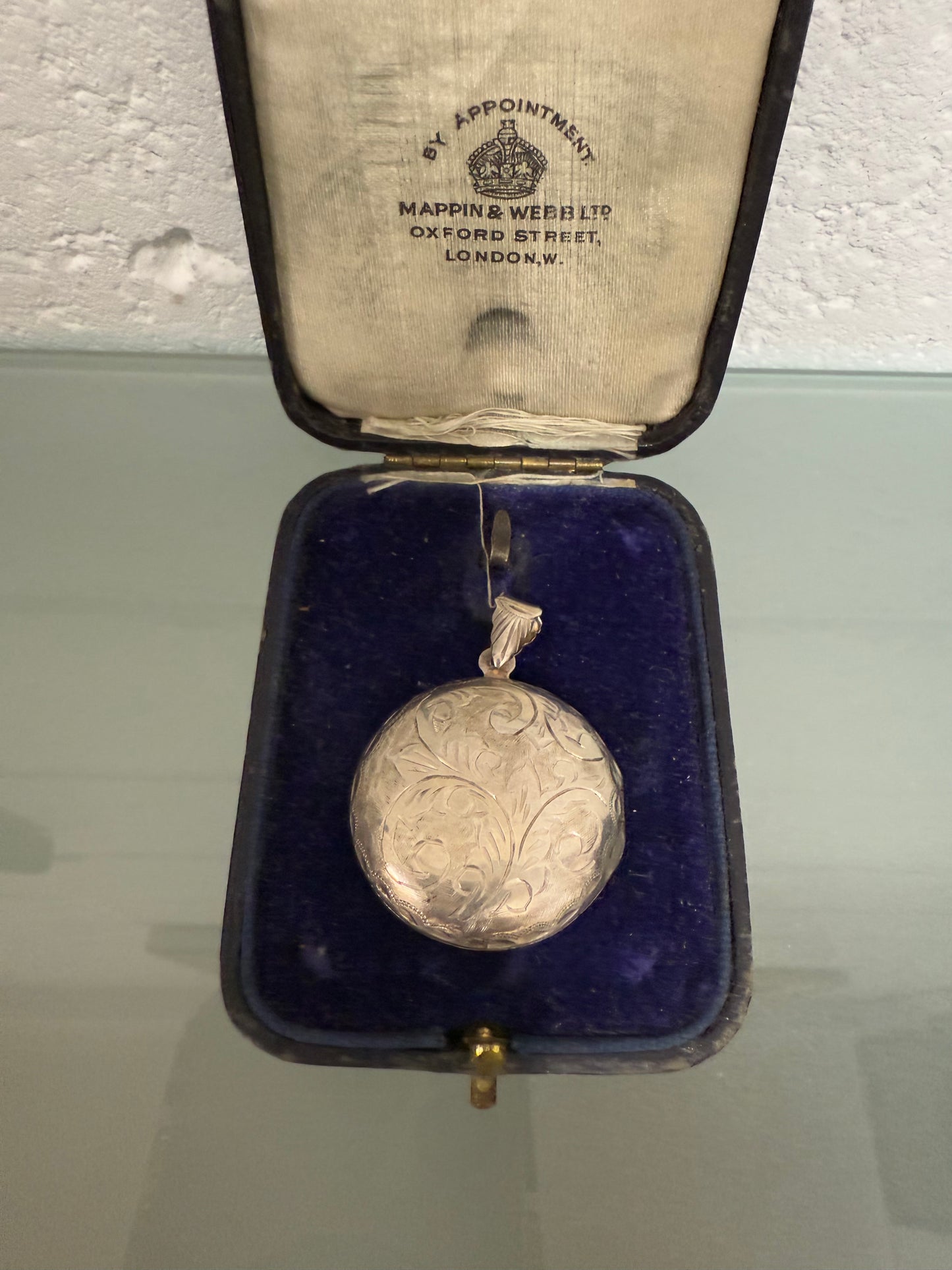 Vintage Siam Sterling Silver Locket