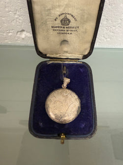 Vintage Siam Sterling Silver Locket | Antique & Vintage | Moonee Ponds Antiques | Australia Wide Delivery