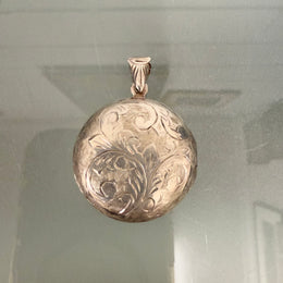 Vintage Siam Sterling Silver Locket