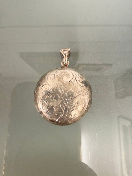 Vintage Siam Sterling Silver Locket