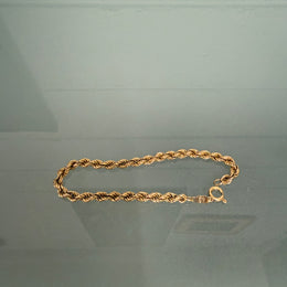 Vintage Silver Gold Plated Bracelet