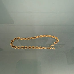 Vintage Silver Gold Plated Bracelet