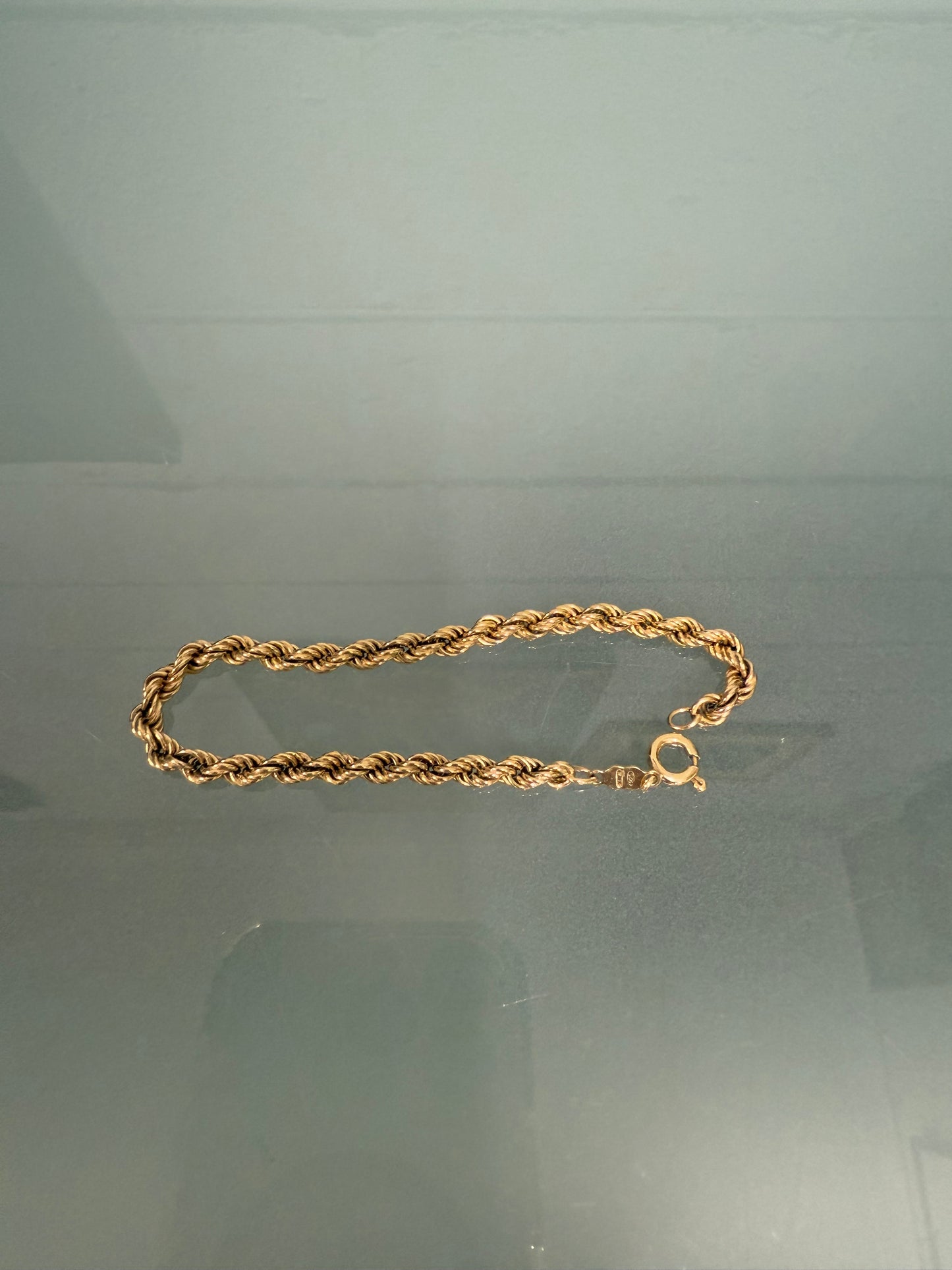 Vintage Silver Gold Plated Bracelet