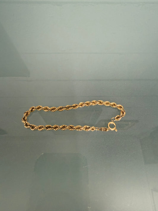 Vintage Silver Gold Plated Bracelet