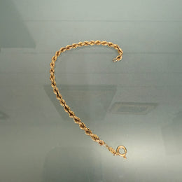 Vintage Silver Gold Plated Bracelet