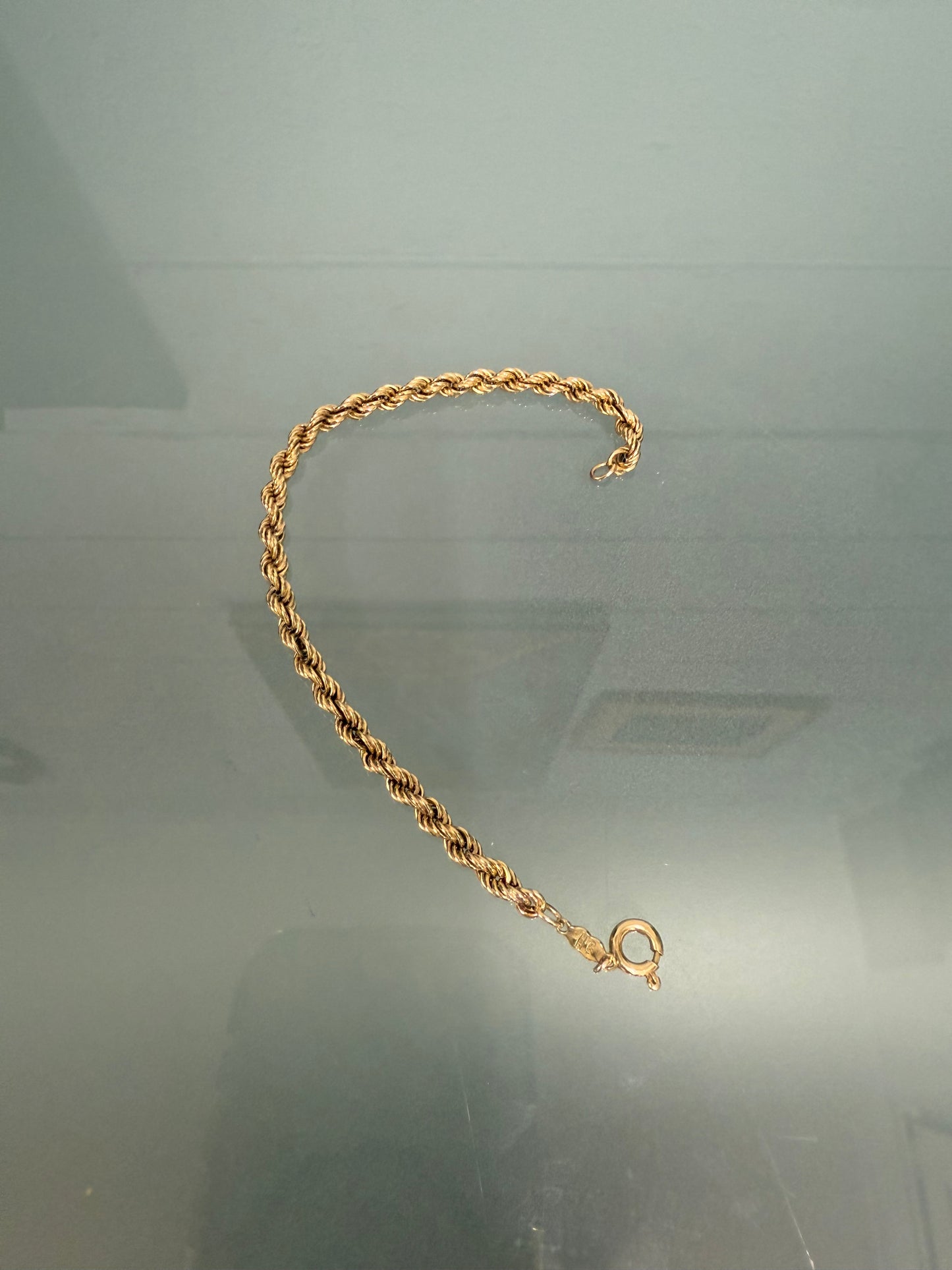 Vintage Silver Gold Plated Bracelet