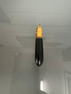 Victorian 9 Carat Gold & Black Agate Banner Pendant | Antique & Vintage | Moonee Ponds Antiques | Australia Wide Delivery