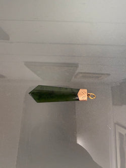 Edwardian 9 Carat Gold & Nephrite Jade Pendant | Antique & Vintage | Moonee Ponds Antiques | Australia Wide Delivery