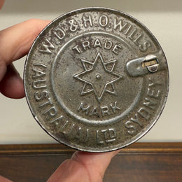 Vintage W H & H O Wills Navy Cut Tobacco Tin