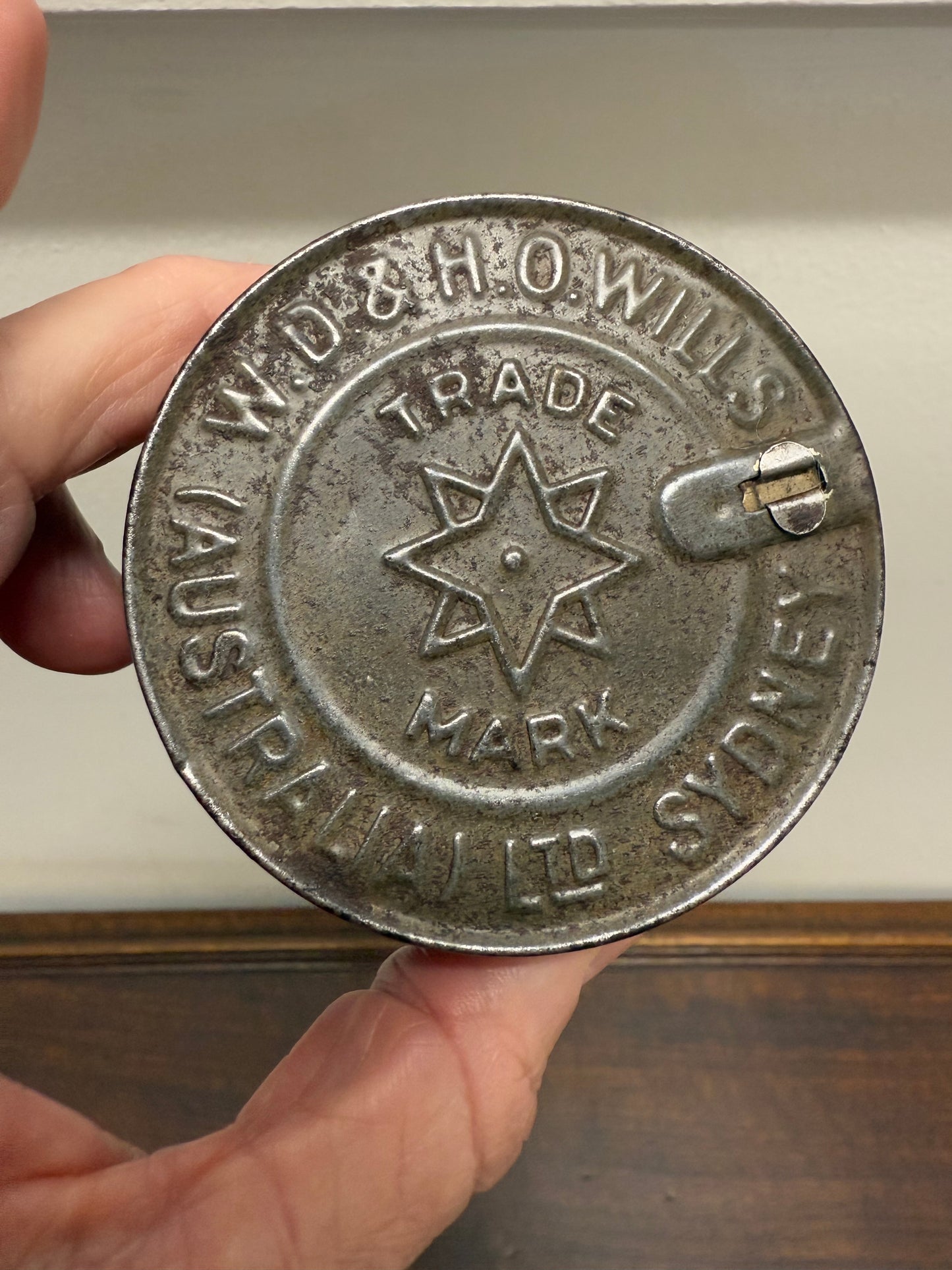 Vintage W H & H O Wills Navy Cut Tobacco Tin