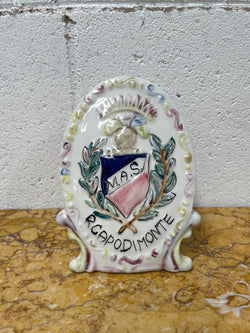 Capodimonte Porcelain Plaque | Antique & Vintage | Moonee Ponds Antiques | Australia Wide Delivery