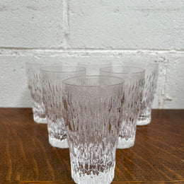 Whitefriars Set of Six Crystal Glasses