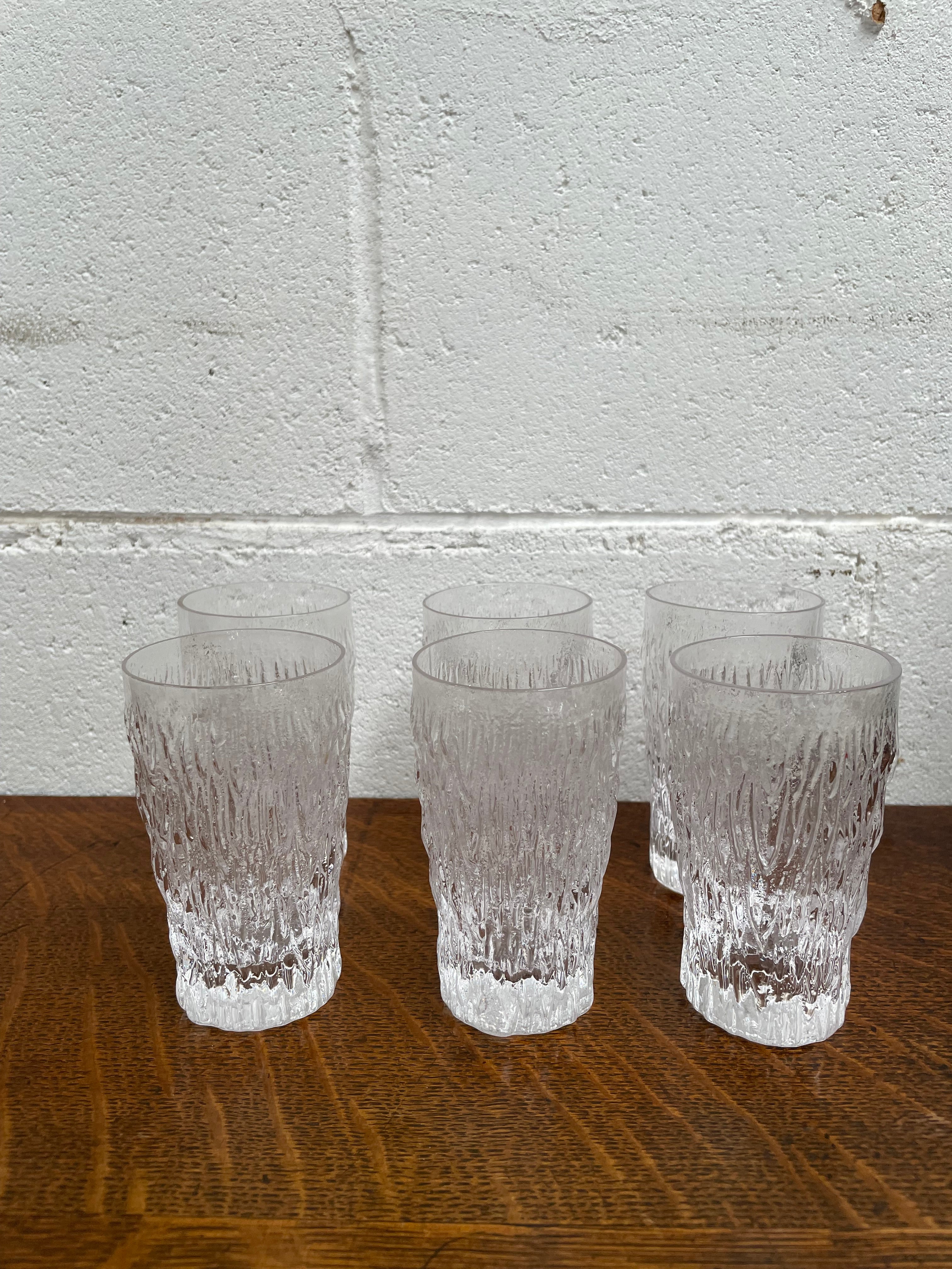 Whitefriars Set of Six Crystal Glasses | Antique & Vintage | Moonee Ponds Antiques | Australia Wide Delivery