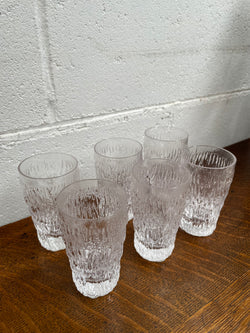 Whitefriars Set of Six Crystal Glasses | Antique & Vintage | Moonee Ponds Antiques | Australia Wide Delivery