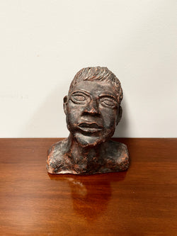 Superb Vintage Hand Sculptured Terracotta Bust | Antique & Vintage | Moonee Ponds Antiques | Australia Wide Delivery