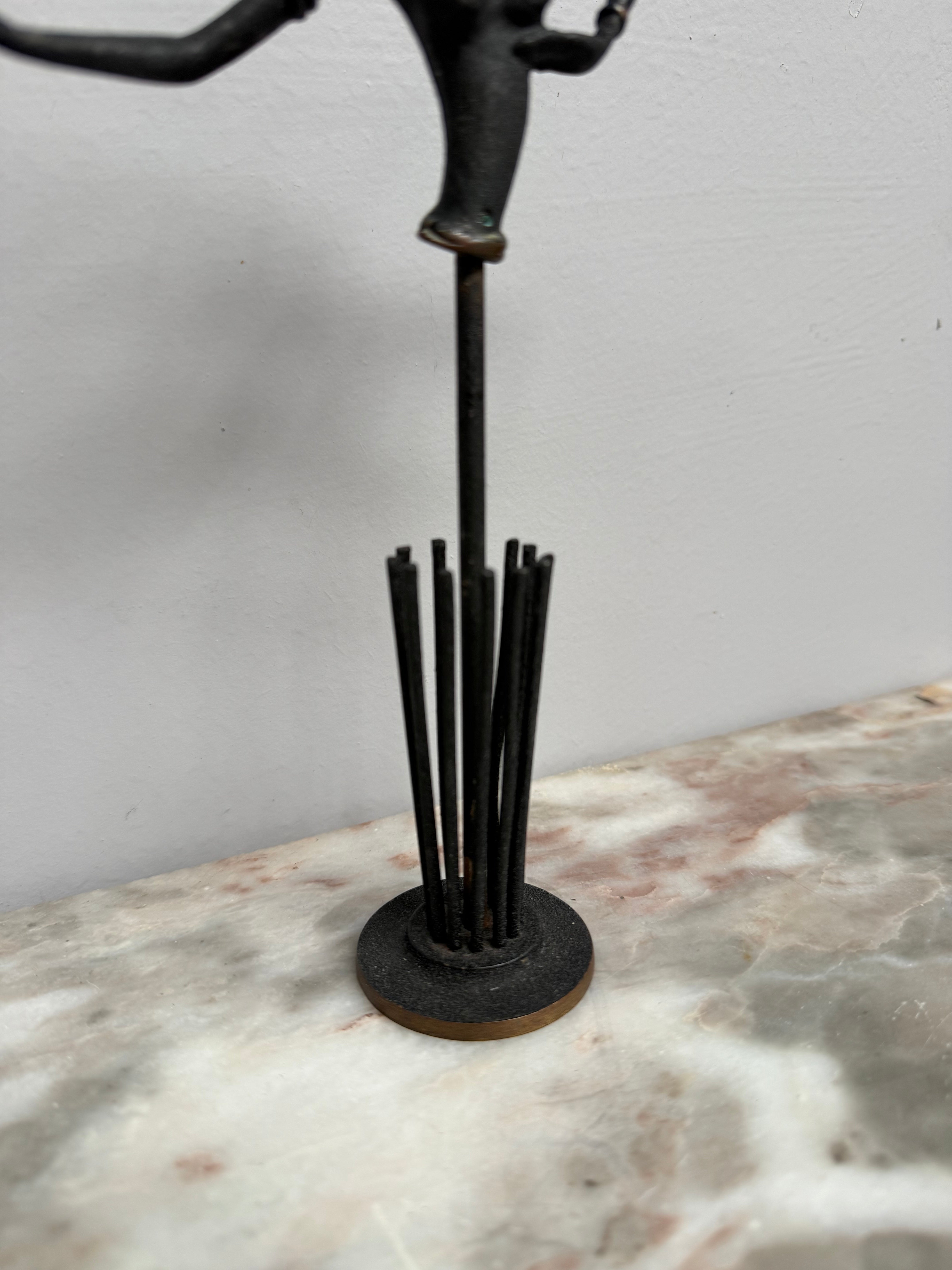 Signed Paris Art Bronze Napkin Holder | Antique & Vintage | Moonee Ponds Antiques | Australia Wide Delivery