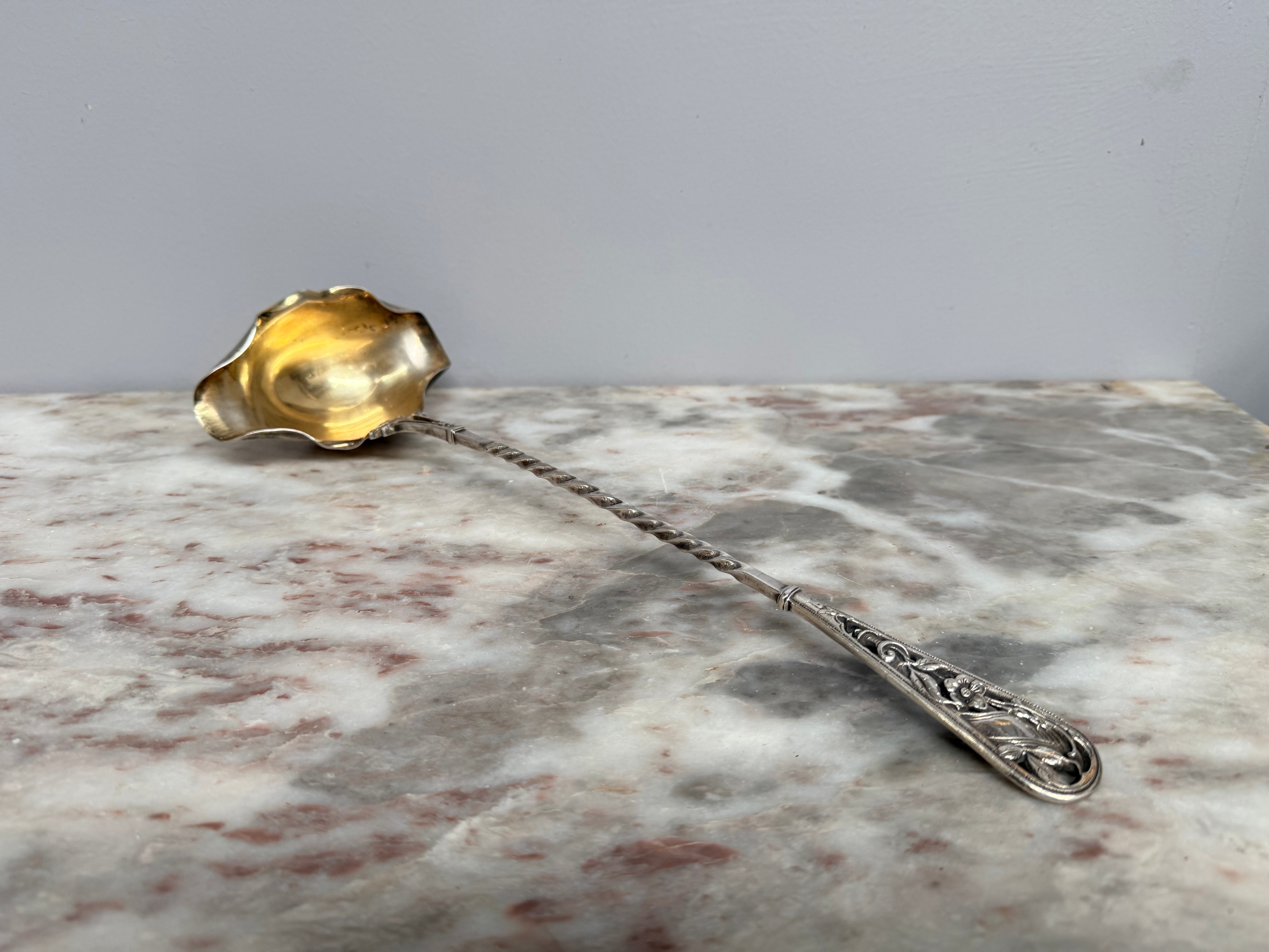 Art Nouveau Ladle Stamped Henniger (Berlin) C1900 | Antique & Vintage | Moonee Ponds Antiques | Australia Wide Delivery